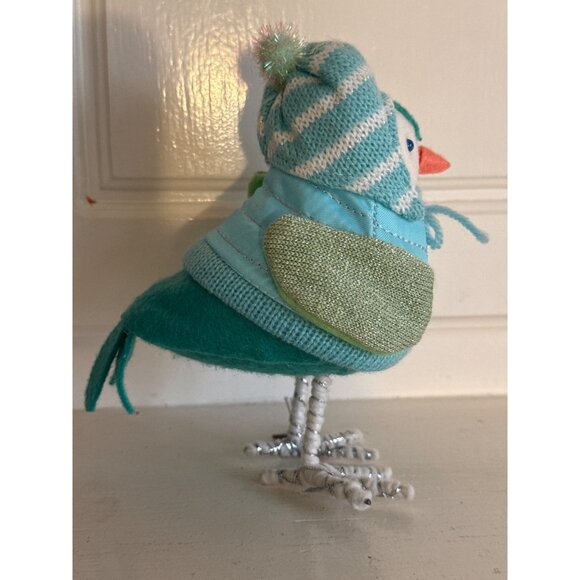 Christmas Bird NIEVA Featherly Friends Winter Spritz Figure Wondershop 2018 - Picture 5 of 7